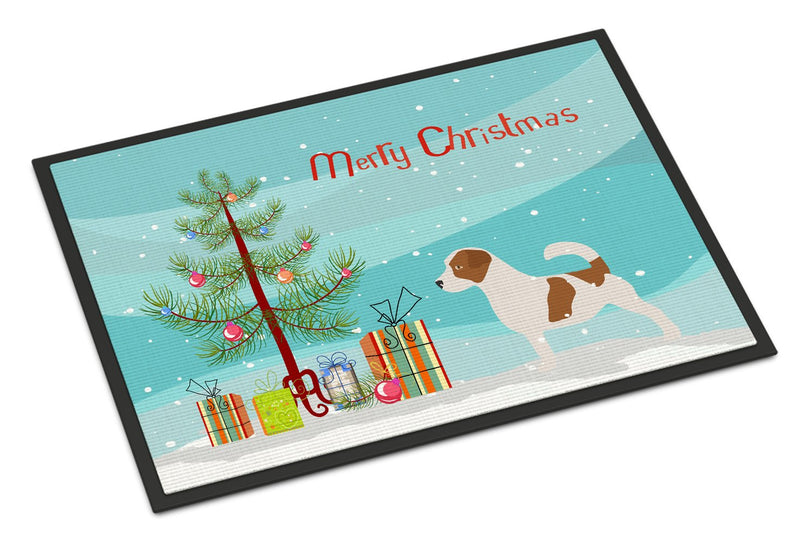 Jack Russell Terrier Merry Christmas Tree Indoor or Outdoor Mat 24x36 BB2925JMAT