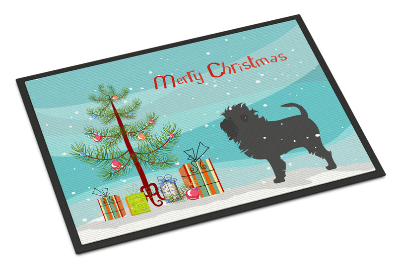 Affenpinscher Merry Christmas Tree Indoor or Outdoor Mat 18x27 BB2966MAT