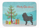 Affenpinscher Merry Christmas Tree Machine Washable Memory Foam Mat BB2966RUG