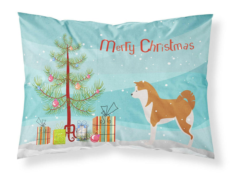 Akita Merry Christmas Tree Fabric Standard Pillowcase BB2990PILLOWCASE