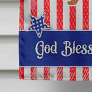 USA Patriotic English Cocker Spaniel House Flag 28x40 Porch Sleeve Pole Decorative Outside Yard Banner Artwork Wall Hanging, Polyester