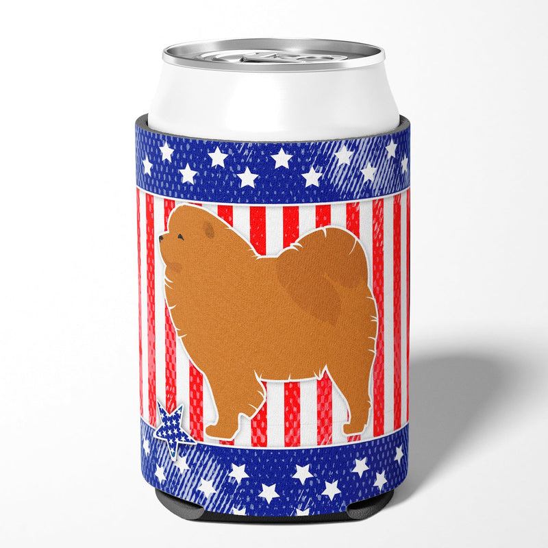 USA Patriotic Chow Chow Can or Bottle Hugger BB3351CC