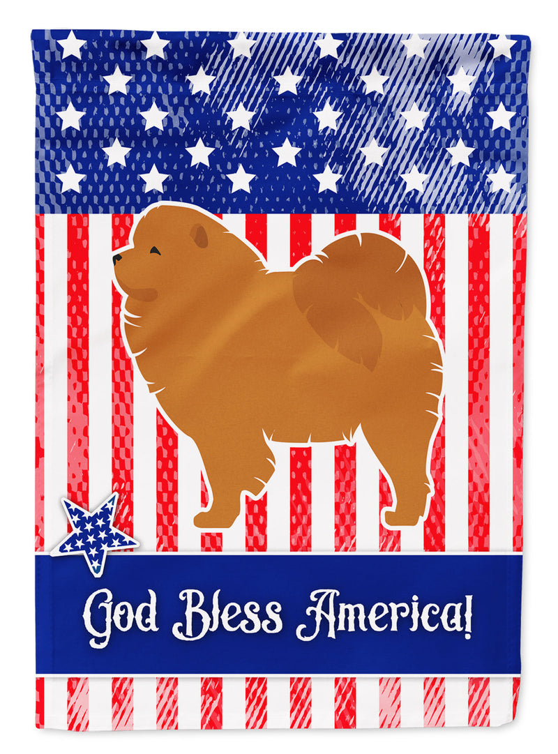 USA Patriotic Chow Chow Flag Garden Size BB3351GF