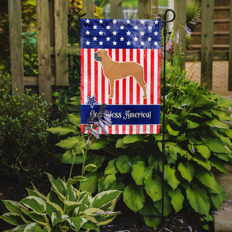 USA Patriotic Bullmastiff Flag Garden Size BB3371GF