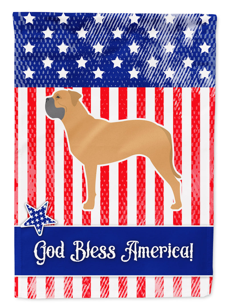 USA Patriotic Bullmastiff Flag Garden Size BB3371GF