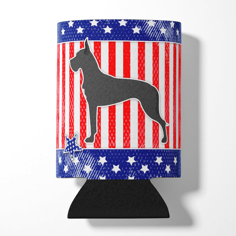 USA Patriotic Great Dane Can or Bottle Hugger BB3375CC