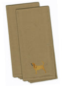 Bloodhound Embroidered Kitchen Towels, Set of 2 - Decorative Dish Towels, Kitchen Linens BB3384TNTWE