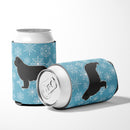 Winter Snowflake Newfoundland Can or Bottle Hugger Cooler Sleeve for Standard 12 oz Cans, Insulated Foam Beer & Soda Can Hugger Reusable
