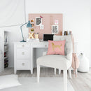 Afghan Hound Checkerboard Pink Throw Pillow - 14x14 Decorative Pillow – Art for Your Home & Patio BB3606PW1414