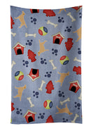 Yellow Labrador Retriever Dog House Collection Kitchen Towel Velour Plush Front and Cotton Loop Back Machine Washable