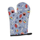 Dog House Collection Market Chihuahua Oven Mitt Heat Resistant Thick Oven Mitt for Hot Pans and Oven, Kitchen Mitt Protect Hands, Cooking Baking Glove