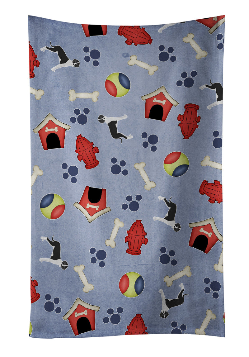 Dog House Collection Mantle Natural Great Dane Kitchen Towel BB4095KTWL