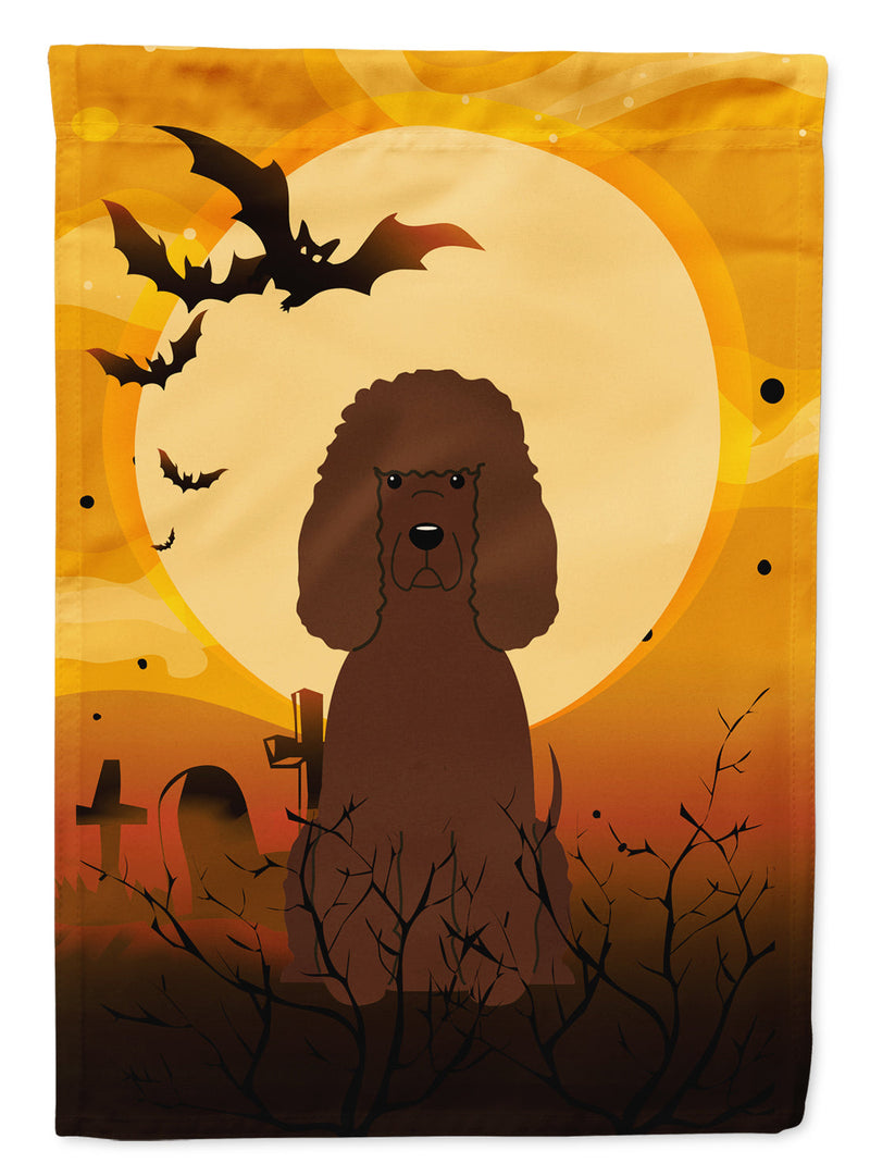 Halloween Irish Water Spaniel Flag Canvas House Size BB4329CHF