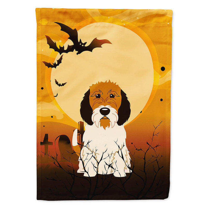 Halloween Petit Basset Griffon Veenden Flag Canvas House Size BB4345CHF