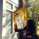 Halloween Turkish Angora Cat Flag Canvas House Size BB4438CHF