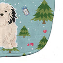 Christmas Lowchen Baby Bib Easy-Clean Baby Bib Baby Feeding Accessory Baby Mealtime Essential, 10 x 13, Multicolor