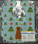 Christmas Dogue de Bourdeaux Baby Bib Easy-Clean Baby Bib Baby Feeding Accessory Baby Mealtime Essential, 10 x 13, Multicolor