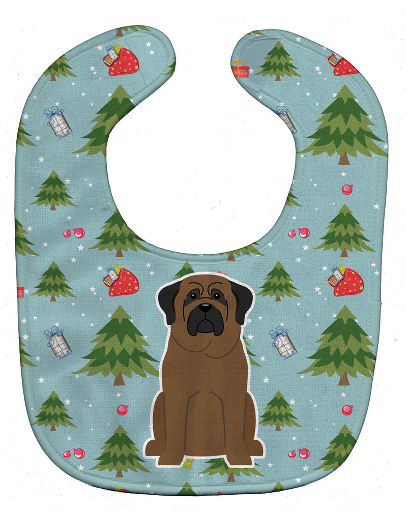 Christmas Bullmastiff Baby Bib BB4744BIB