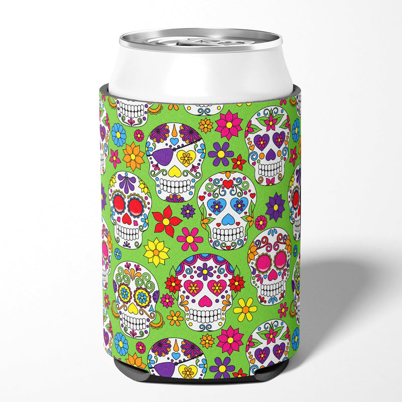 Day of the Dead Green Can or Bottle Hugger BB5117CC