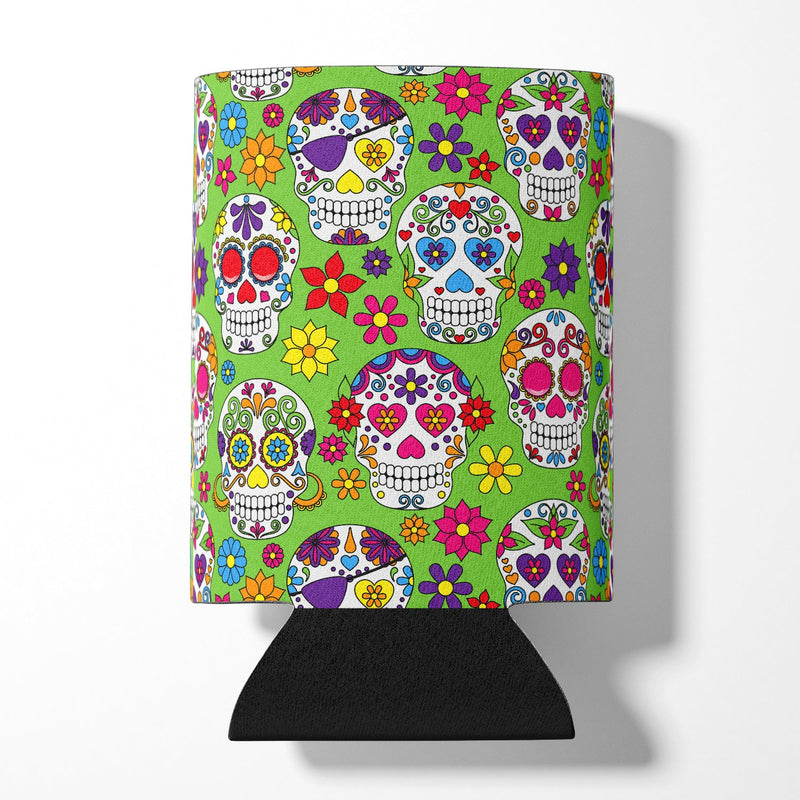 Day of the Dead Green Can or Bottle Hugger BB5117CC