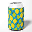Lemons and Limes Can or Bottle Hugger Cooler Sleeve for Standard 12 oz Cans, Insulated Foam Beer & Soda Can Hugger Reusable