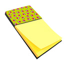 Watermelon on Lime Green Watercolor Sticky Note Holder Refillable Dispenser Desk Accessory 3x3 Pad Gift