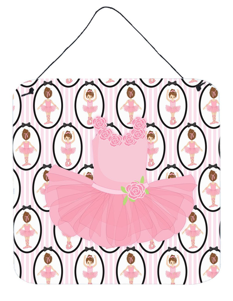 Ballerina Pink Tutu Wall or Door Hanging Prints BB5153DS66