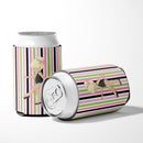 Ballerina Blonde Point Can or Bottle Hugger Cooler Sleeve for Standard 12 oz Cans, Insulated Foam Beer & Soda Can Hugger Reusable