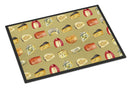 Cheeses Doormat Indoor Outdoor 18H X 27W Front Door Mat Rugs for Entryway, Non Slip Washable