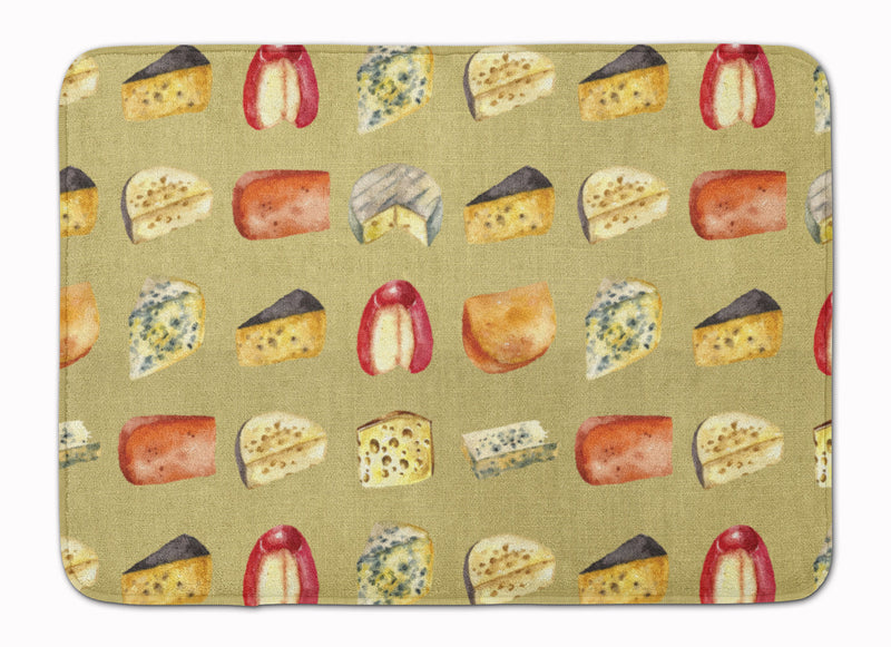 Cheeses Machine Washable Memory Foam Mat BB5199RUG