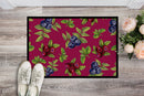 Berries Doormat Indoor Outdoor 18H X 27W Front Door Mat Rugs for Entryway, Non Slip Washable