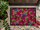 Berries Doormat Indoor Outdoor 18H X 27W Front Door Mat Rugs for Entryway, Non Slip Washable