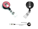 Boston Terrier Hearts Retractable Badge Reel BB5273BR