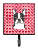 Boston Terrier Hearts Leash or Key Holder BB5273SH4