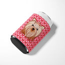 Yorkie Yorkishire Terrier Can or Bottle Hugger Cooler Sleeve for Standard 12 oz Cans, Insulated Foam Beer & Soda Can Hugger Reusable
