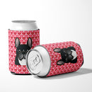 French Bulldog Can or Bottle Hugger Cooler Sleeve for Standard 12 oz Cans, Insulated Foam Beer & Soda Can Hugger Reusable
