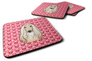Afghan Hound Hearts Foam Coaster  BB5314FC