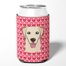 Golden Retriever Can or Bottle Hugger Cooler Sleeve for Standard 12 oz Cans, Insulated Foam Beer & Soda Can Hugger Reusable