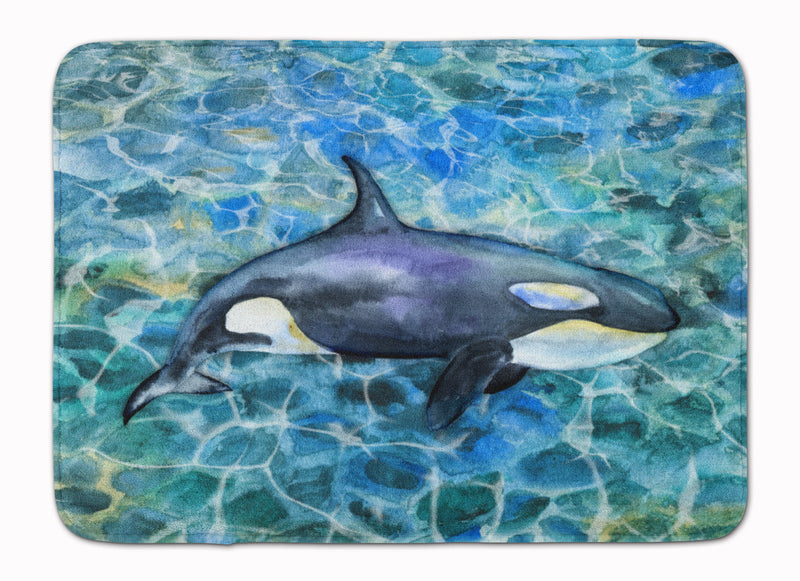 Killer Whale Orca Machine Washable Memory Foam Mat BB5334RUG