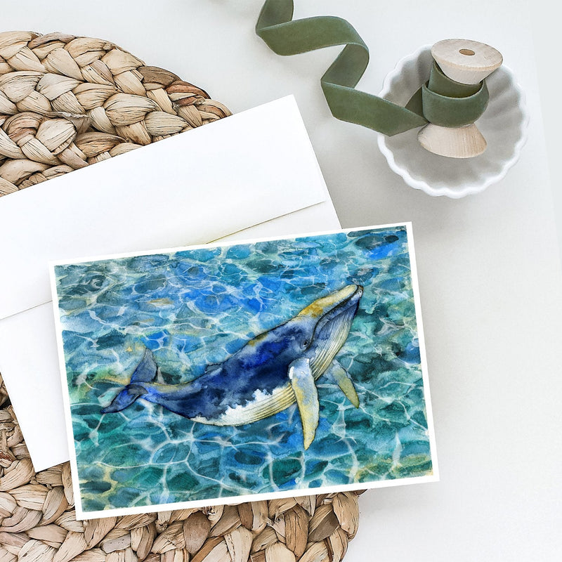 Humpback Whale Greeting Cards and Envelopes Pack of 8