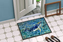 Humpback Whale Doormat Indoor Outdoor 18H X 27W Front Door Mat Rugs for Entryway, Non Slip Washable