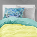 Humpback Whale Standard Pillowcase Lightweight Super Soft Easy Care Decorative Artwork Pillowcase, Standard