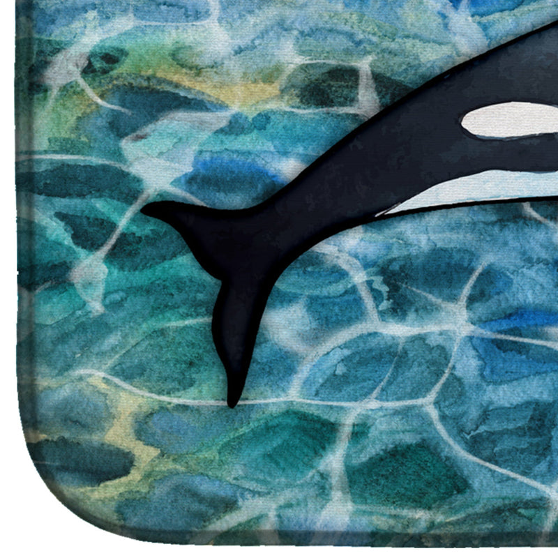 Killer Whale Orca Dish Drying Mat BB5348DDM