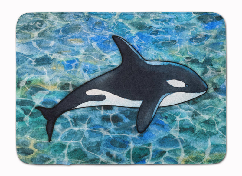 Killer Whale Orca Machine Washable Memory Foam Mat BB5348RUG