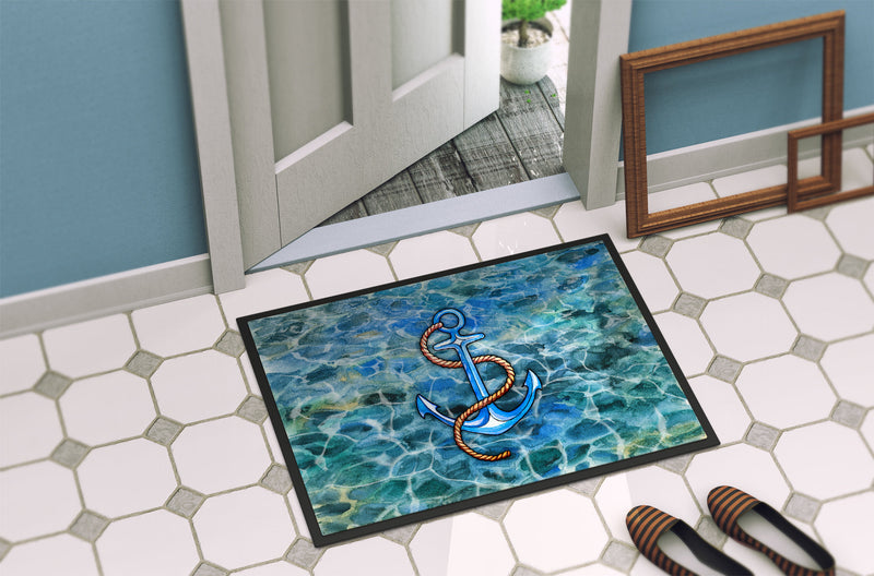 Anchor Doormat - 18x27 Decorative Floor Mat – Indoor/Outdoor Rug with Artistic Flair BB5350MAT