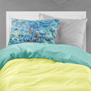 Anchor Fabric Standard Pillowcase – Artistic Decorative Front, White Back BB5350PILLOWCASE