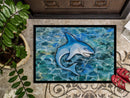 Shark Doormat Indoor Outdoor 18H X 27W Front Door Mat Rugs for Entryway, Non Slip Washable