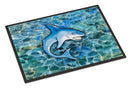 Shark Doormat Indoor Outdoor 18H X 27W Front Door Mat Rugs for Entryway, Non Slip Washable