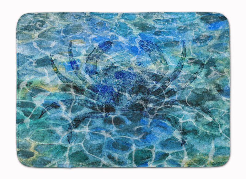 Crab Under water Machine Washable Memory Foam Mat BB5358RUG