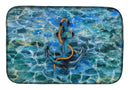 Anchor and Rope Dish Drying Mat – Absorbent, Artistic Kitchen Essentials BB5370DDM
